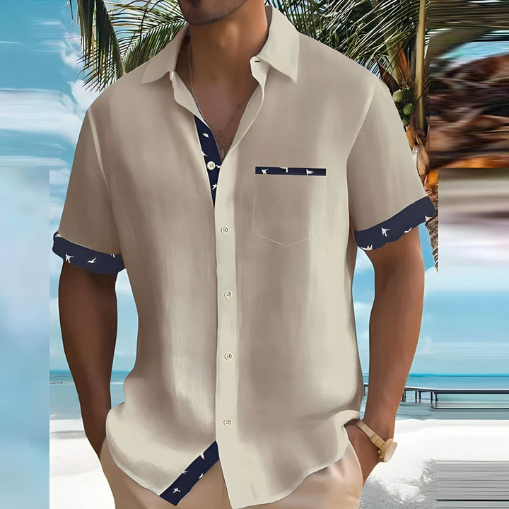 Luca | Men's Lightweight Collared Summer Shirt