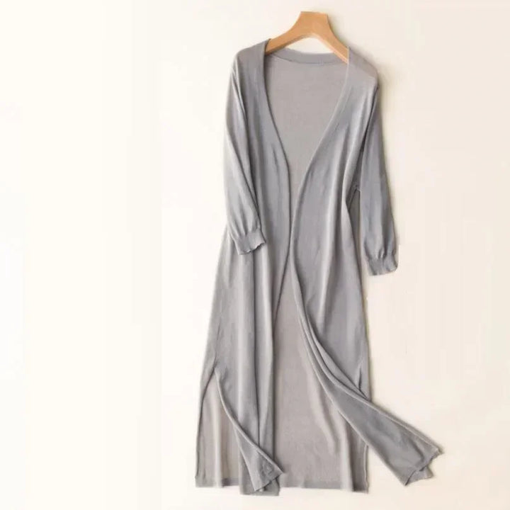 Ivy | Women's Long Lightweight Open Front Cardigan