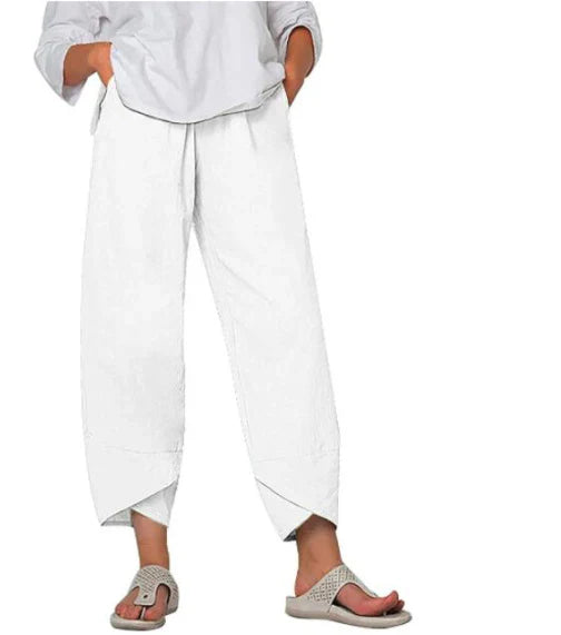 Camila | Women's High Waist Wide-Leg Tulip Pants