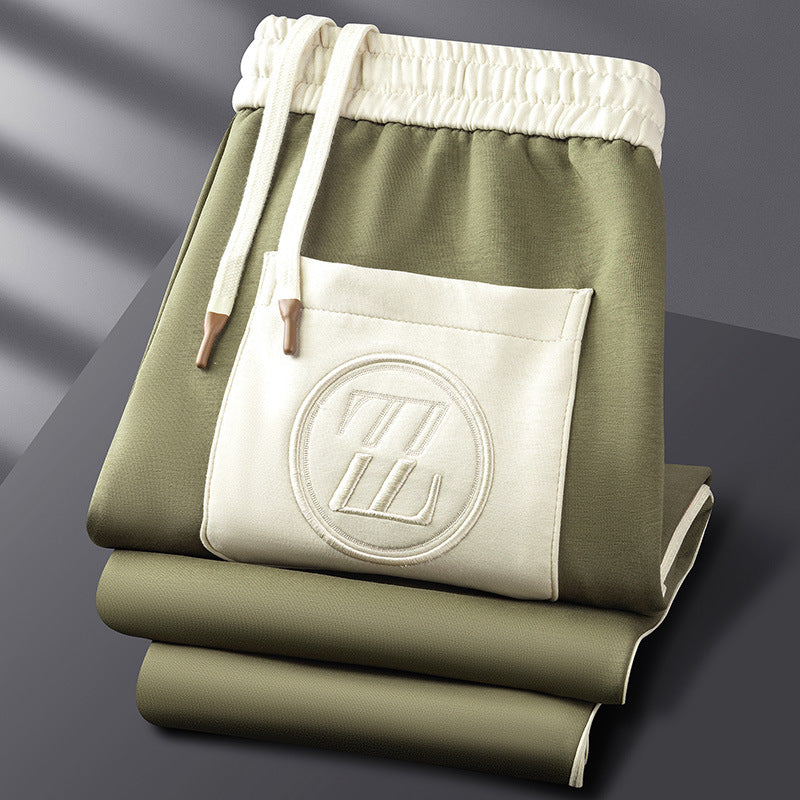 Damon | Men's Striped Zip Athletic Tracksuit Set