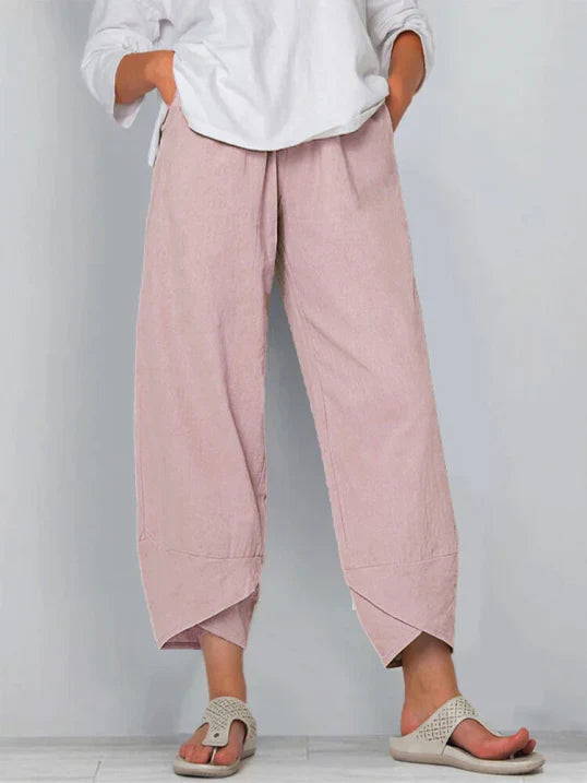 Camila | Women's High Waist Wide-Leg Tulip Pants