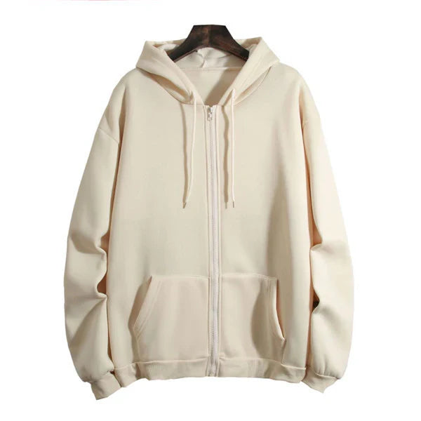 Mila | Women's Relaxed Zip-Up Hooded Jacket