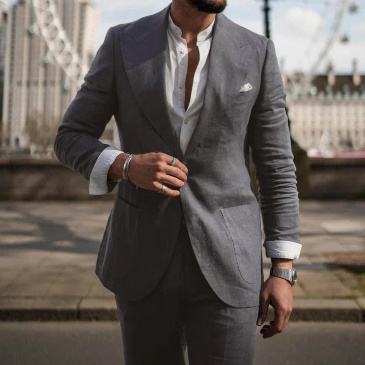 Sebastian | Men's Tailored Two-Piece Blazer Suit Set