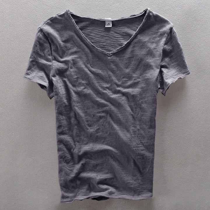 Leo | Men's Short Sleeve V-Neck T-Shirt
