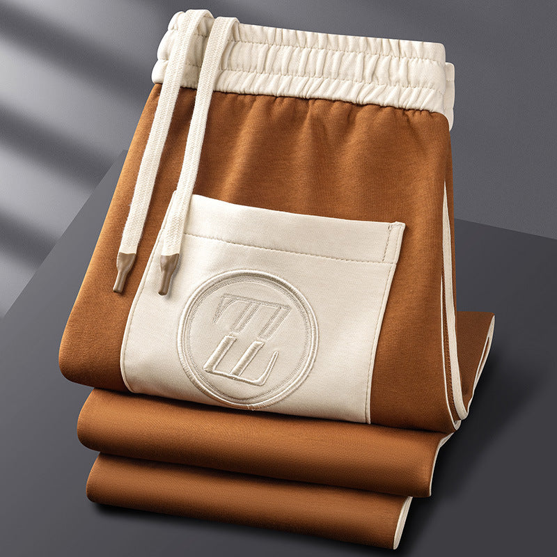 Damon | Men's Striped Zip Athletic Tracksuit Set