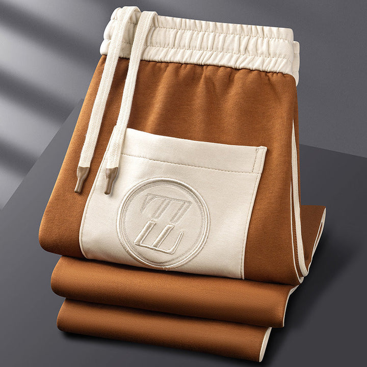 Damon | Men's Striped Zip Athletic Tracksuit Set