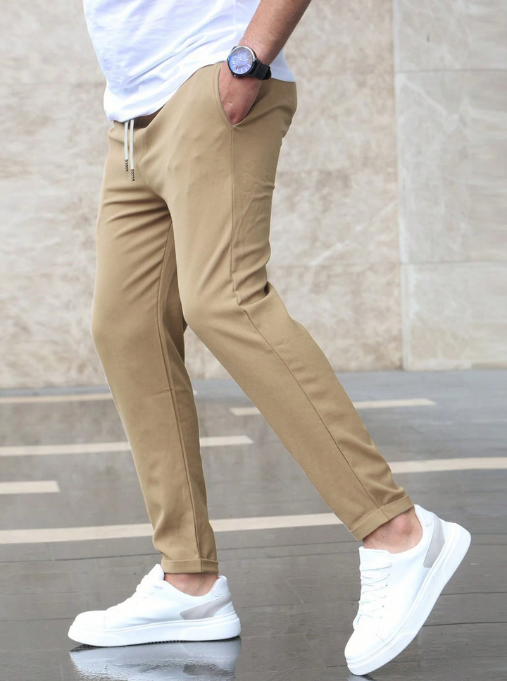 Ryan | Men's Slim-Fit Drawstring Casual Trousers
