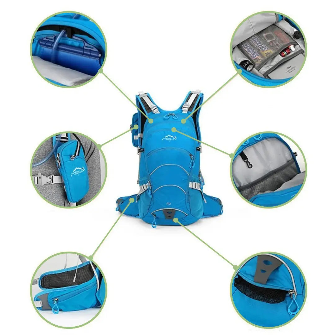 20-Litre Waterproof Hiking Backpack Lightweight Outdoor Day Pack