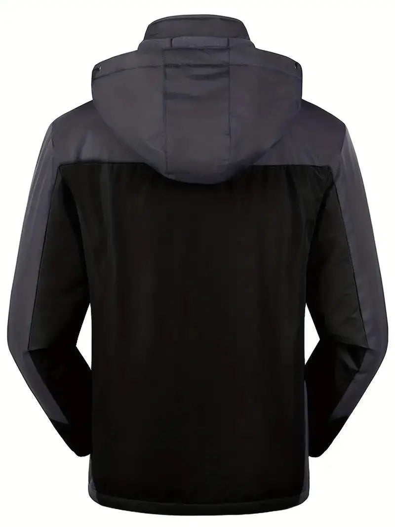 Men's Waterproof Wind-Resistant Winter Jacket Insulated Outdoor Coat