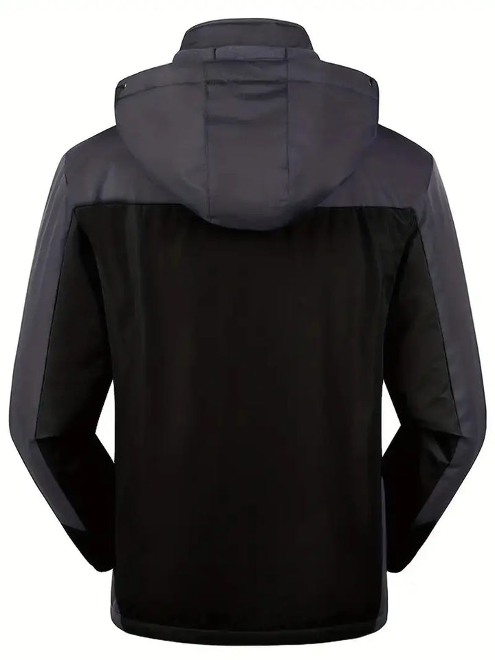 Men's Waterproof Wind-Resistant Winter Jacket Insulated Outdoor Coat