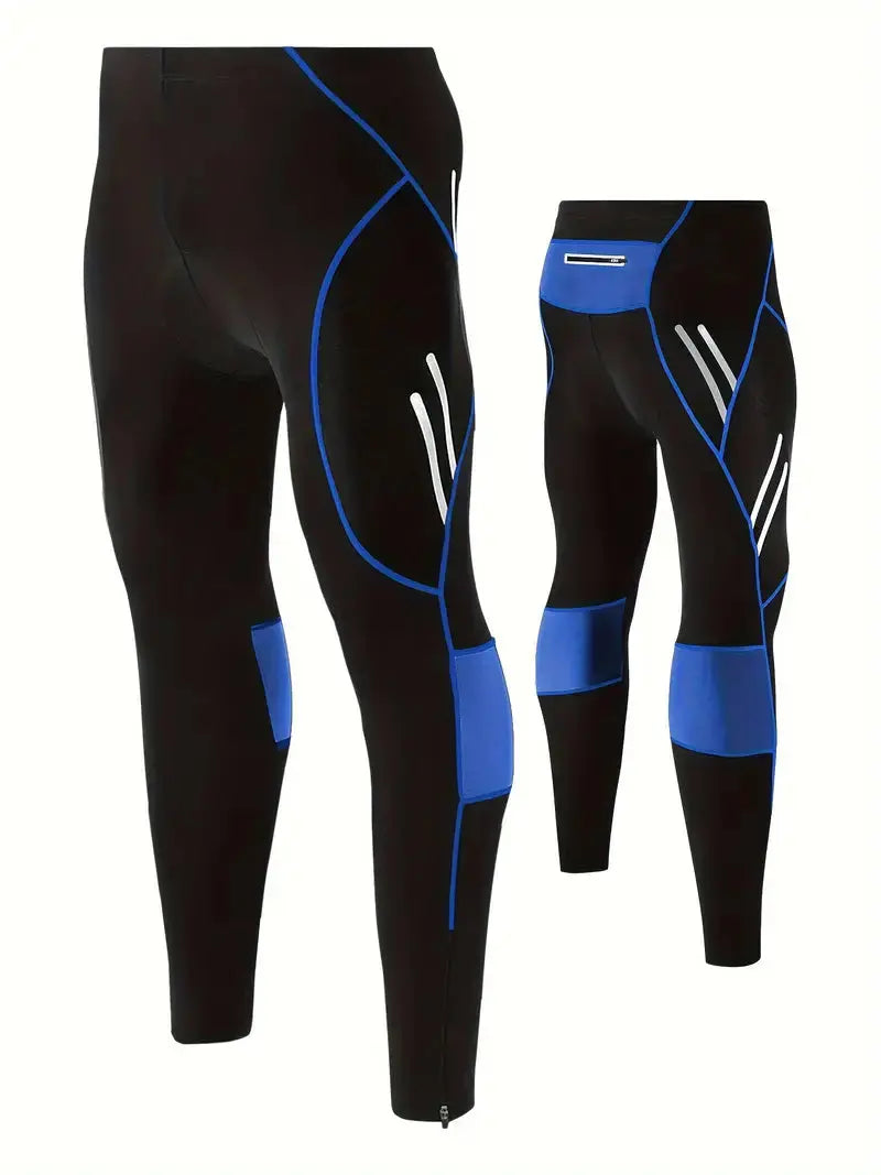 Men's Cycling Shorts Gel-Padded Long Breathable Bike Tight