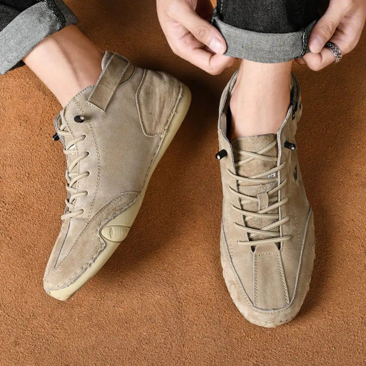 Men's Barefoot Shoes Waterproof Wide-Fit Minimalist Walking