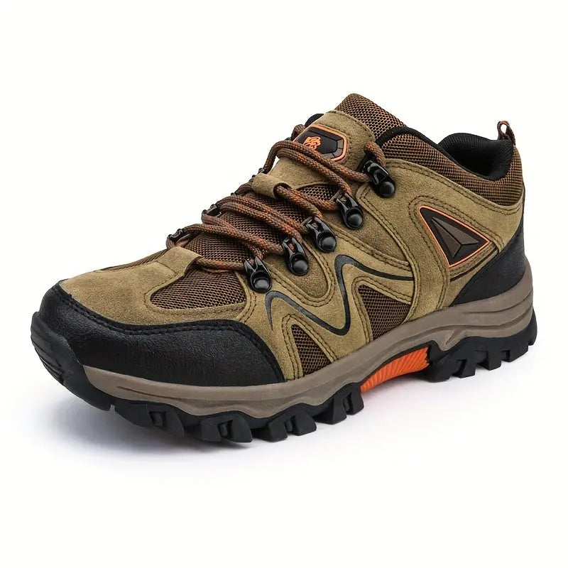 Men's Waterproof Hiking Shoes Wide-Fit Supportive Outdoor Walking