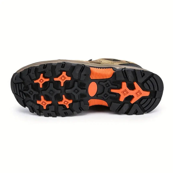 Men's Waterproof Hiking Shoes Wide-Fit Supportive Outdoor Walking