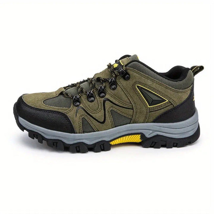 Men's Waterproof Hiking Shoes Wide-Fit Supportive Outdoor Walking