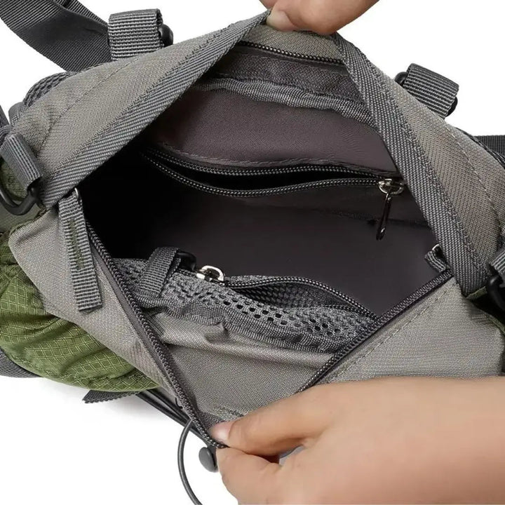 Waterproof Hiking Waist Bag 5-Litre Outdoor Fanny Pack with Pockets