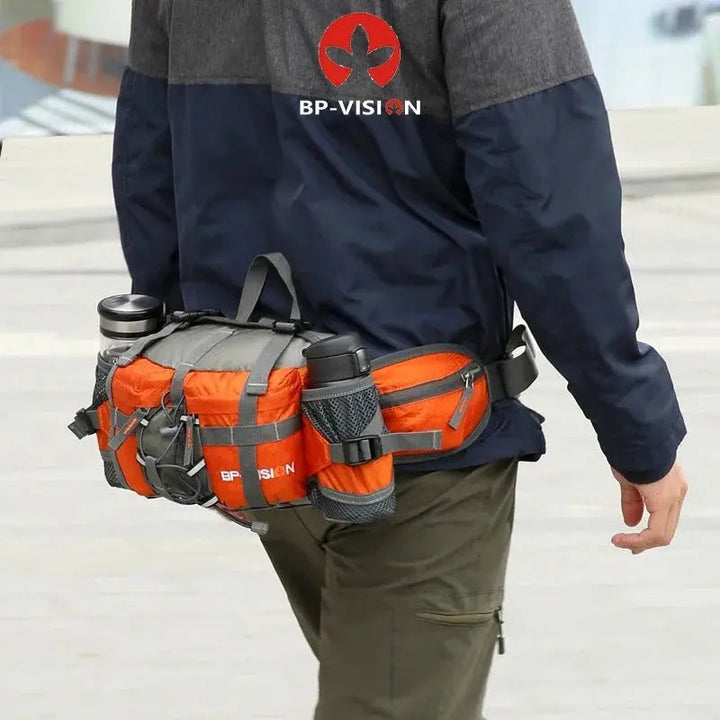Waterproof Hiking Waist Bag 5-Litre Outdoor Fanny Pack with Pockets