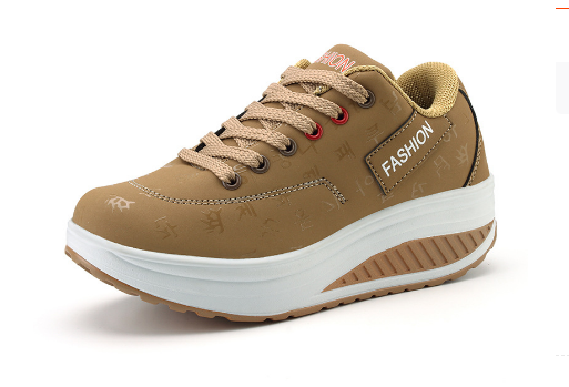 Zara | Women's Cushioned Platform Lace-Up Sneakers