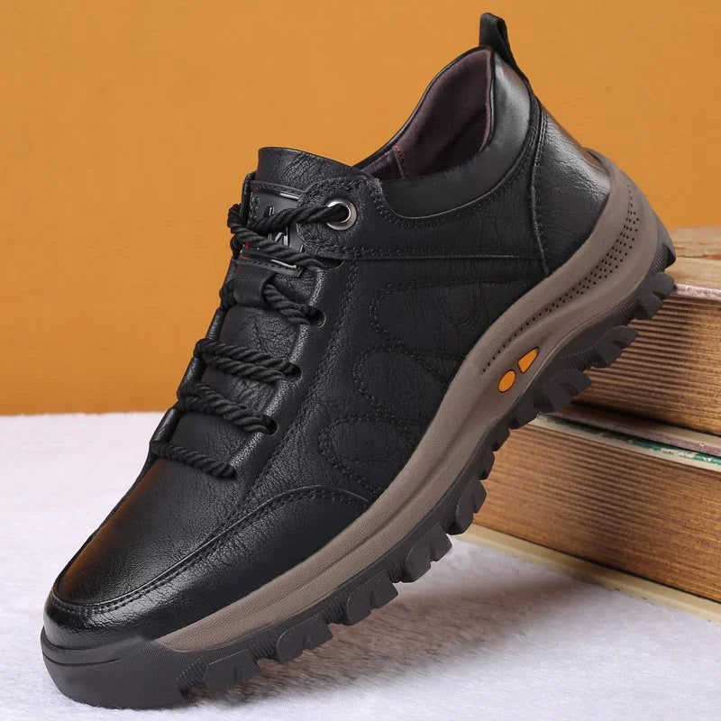Ethan | Men's Rugged Leather Lace Up Shoes