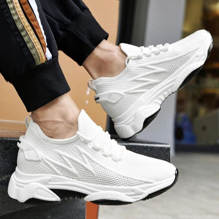 Axel | Men's Knit Chunky Sole Casual Sneakers
