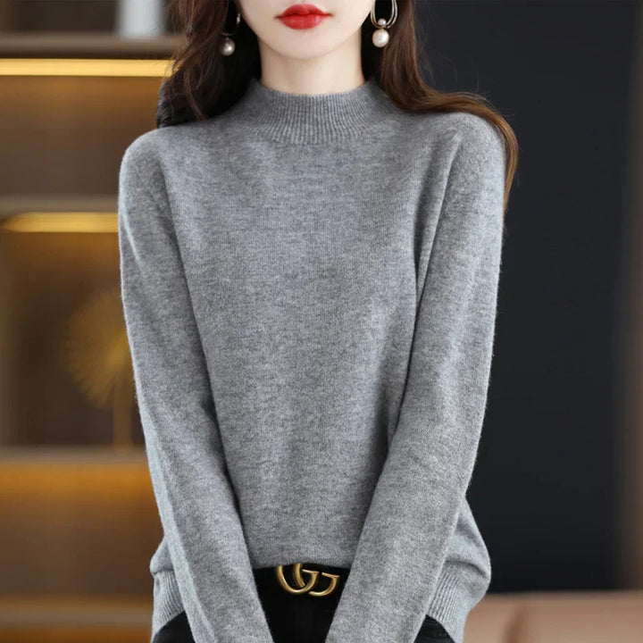 Iris | Women's Soft Cashmere Turtleneck Sweater