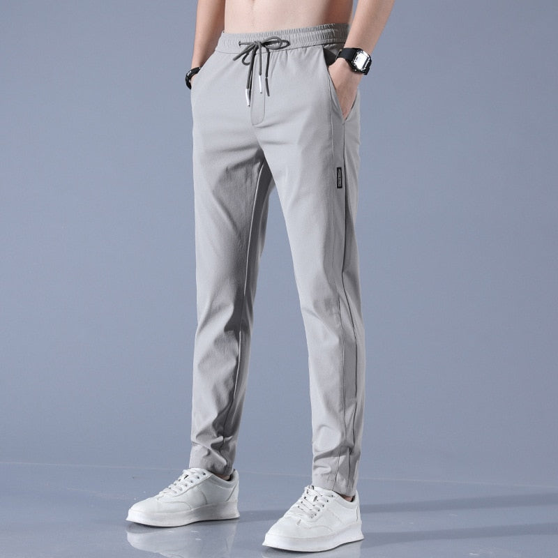 Ronan | Men's Stretch Drawstring Sport Trousers