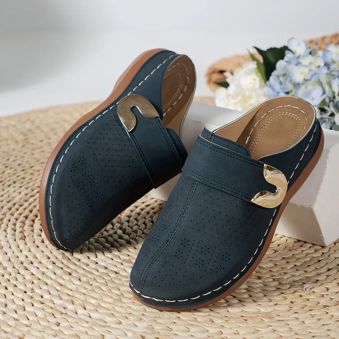 Mila | Women's Supportive Wedge Slip-On Loafers