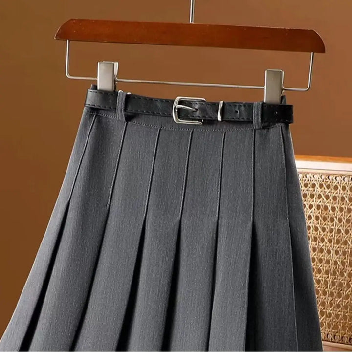 Colette | Women's Pleated A-Line Midi Skirt