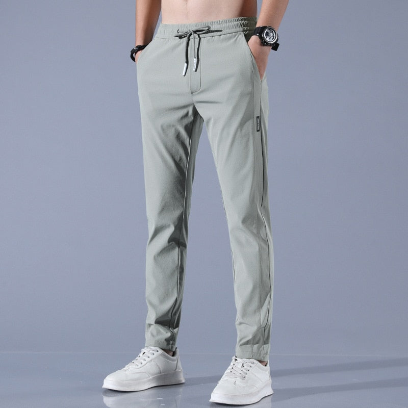 Ronan | Men's Stretch Drawstring Sport Trousers