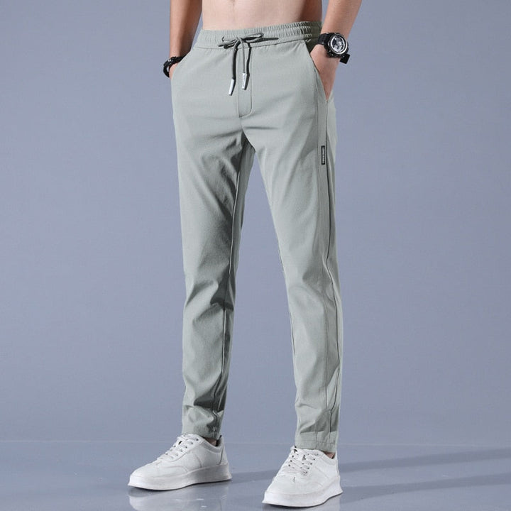 Ronan | Men's Stretch Drawstring Sport Trousers