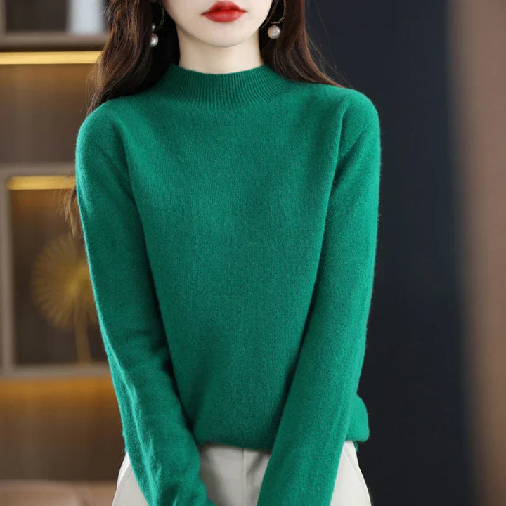 Iris | Women's Soft Cashmere Turtleneck Sweater