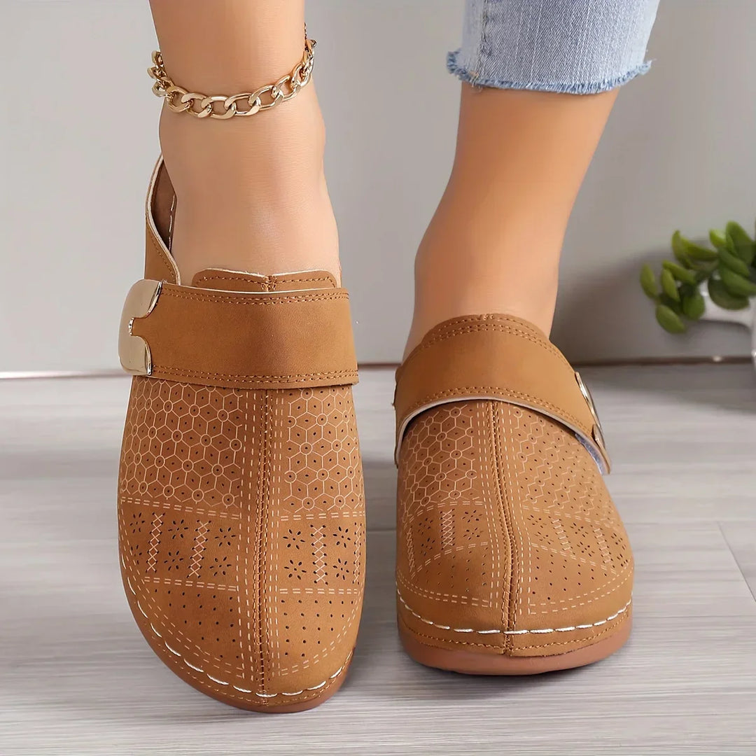 Mila | Women's Supportive Wedge Slip-On Loafers