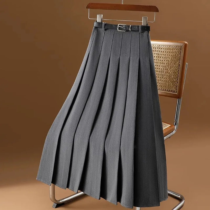 Colette | Women's Pleated A-Line Midi Skirt