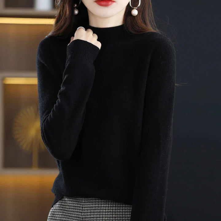 Iris | Women's Soft Cashmere Turtleneck Sweater