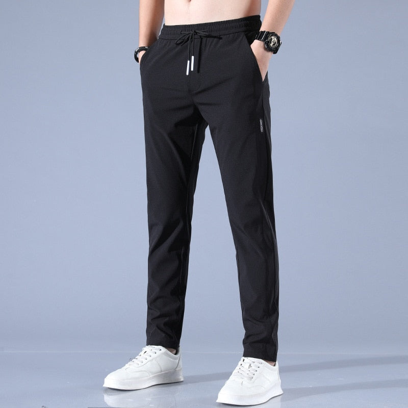 Ronan | Men's Stretch Drawstring Sport Trousers