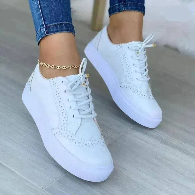 Tavira | Women's Lace-Up Platform Comfort Sneakers