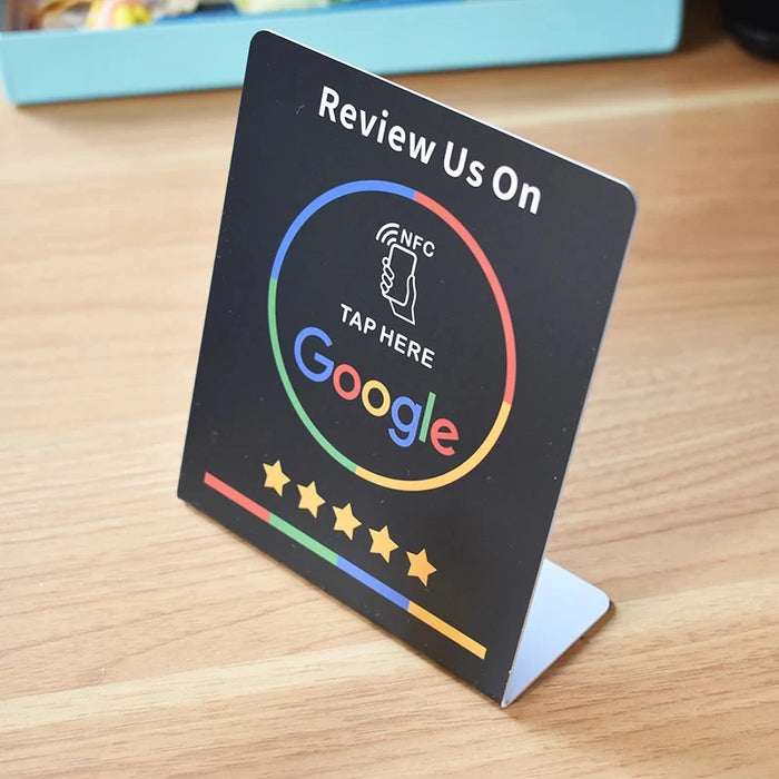 NFC Google Review Card Tap to Review – Easy Customer Feedback for Business & Service Use