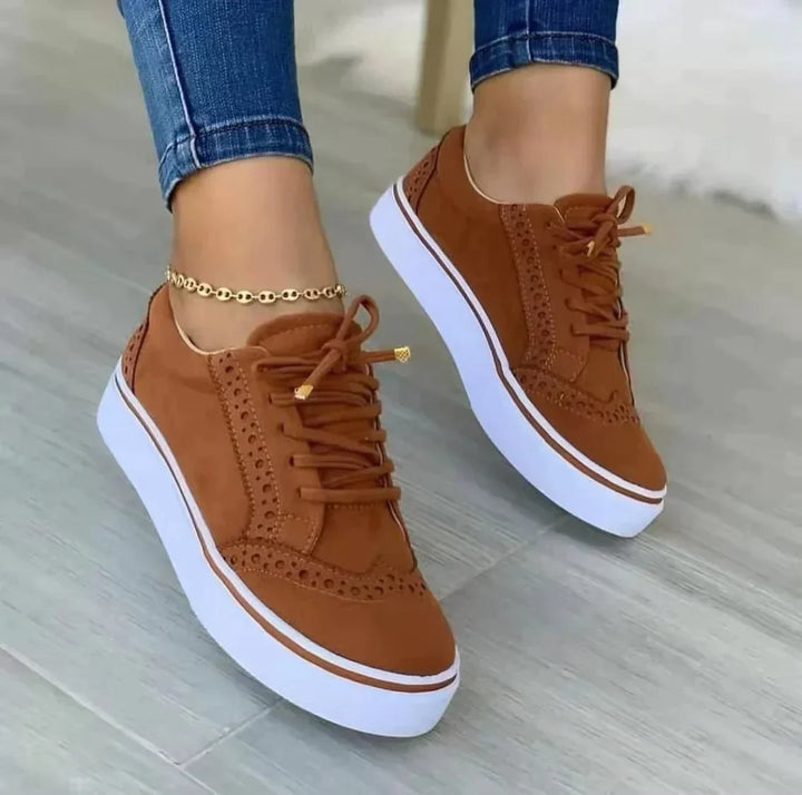 Tavira | Women's Lace-Up Platform Comfort Sneakers