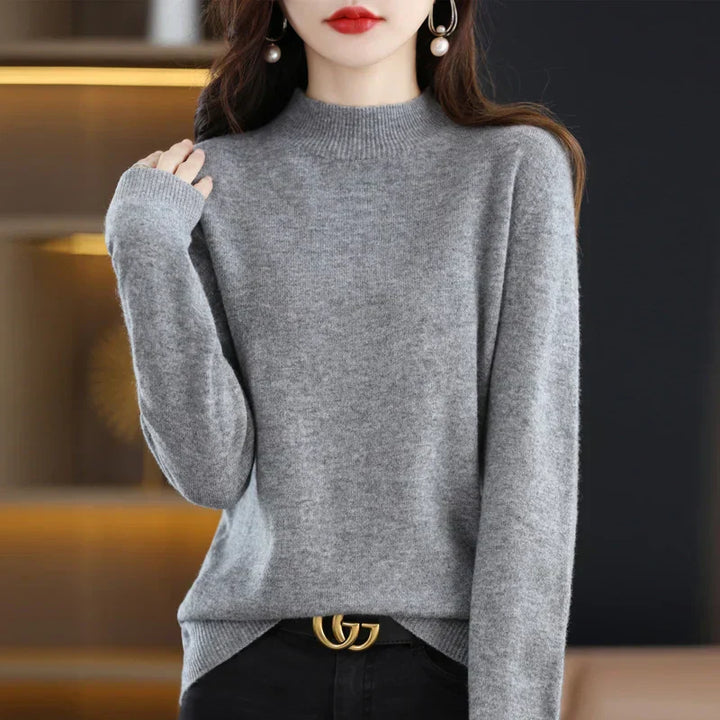 Iris | Women's Soft Cashmere Turtleneck Sweater