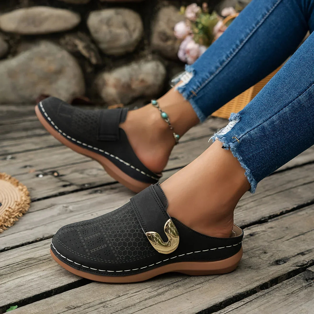 Mila | Women's Supportive Wedge Slip-On Loafers