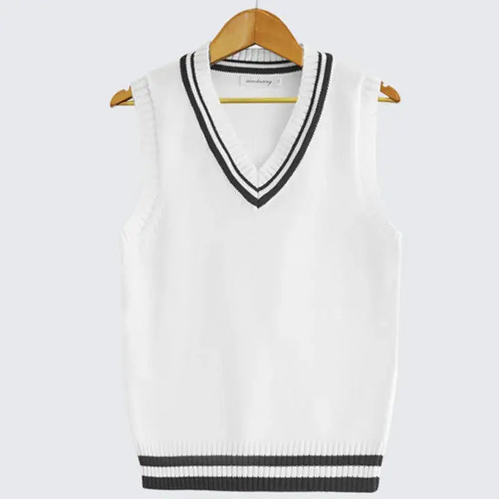 Hugo | Men's Cable Knit V-Neck Sweater Vest