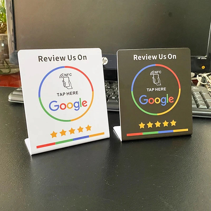 NFC Google Review Card Tap to Review – Easy Customer Feedback for Business & Service Use