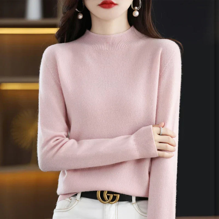 Iris | Women's Soft Cashmere Turtleneck Sweater
