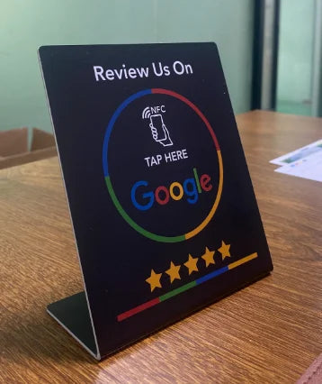 NFC Google Review Card Tap to Review – Easy Customer Feedback for Business & Service Use