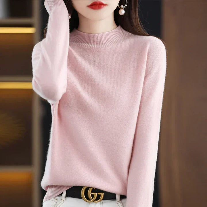 Iris | Women's Soft Cashmere Turtleneck Sweater