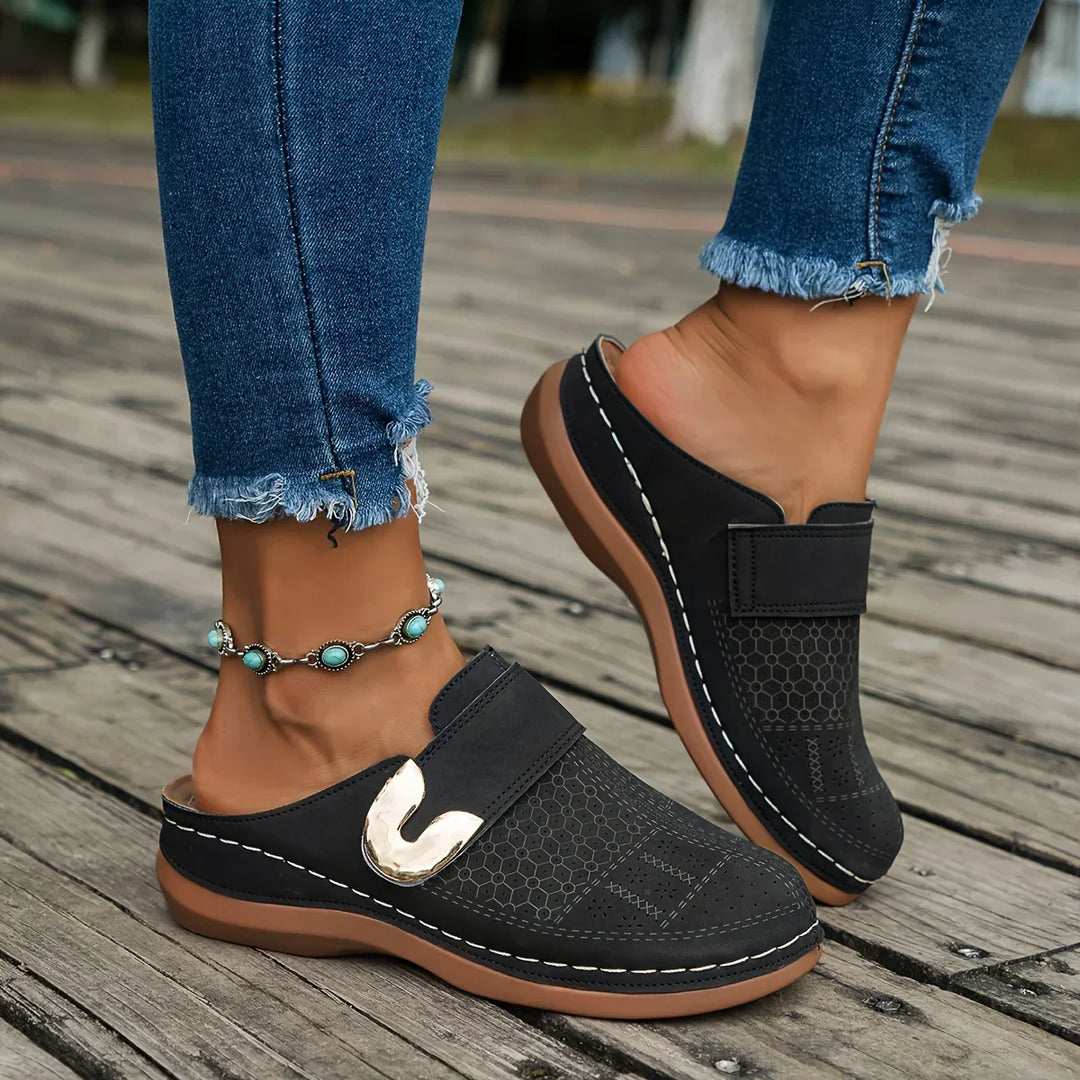 Mila | Women's Supportive Wedge Slip-On Loafers