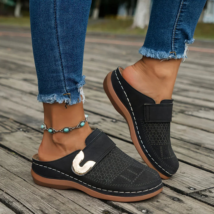Mila | Women's Supportive Wedge Slip-On Loafers