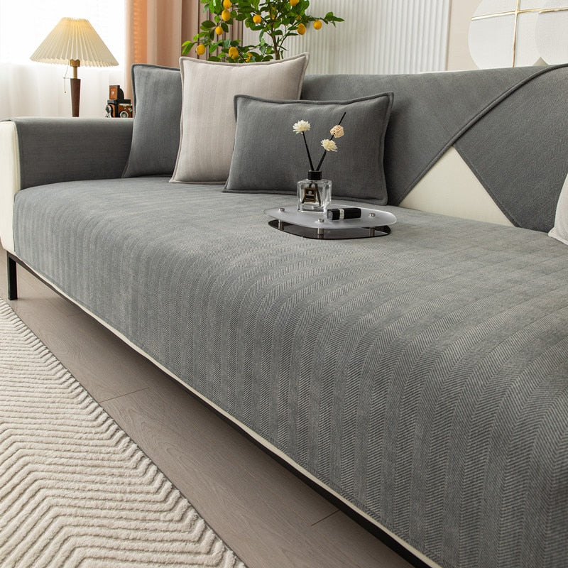 Sofa Cover Waterproof Protector – Anti-Slip, Durable & Washable, Universal Fit for Couch Protection