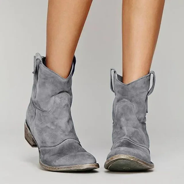 Harper | Women's Retro Western Ankle Boots
