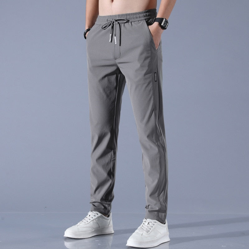 Ronan | Men's Stretch Drawstring Sport Trousers